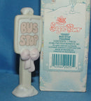 Precious Moments: 150207 Bus Stop Sign | Sugar Town Addition