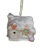 Precious Moments Ornament 150231, Home Sweet Home- Personalized House- 1995