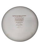 Precious Moments 15237, Tell Me the Story of Jesus Plate- 1985