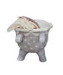 Precious Moments 154148, Girl with Roses Wheelbarrow With Potpourri