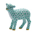Herend Figurine: 15479 Baby Lamb - Green