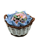 Lladró Figurine: 1554 Small Flower Basket