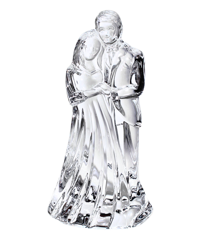 Waterford Crystal: Figurines Bride and Groom, 7.25"