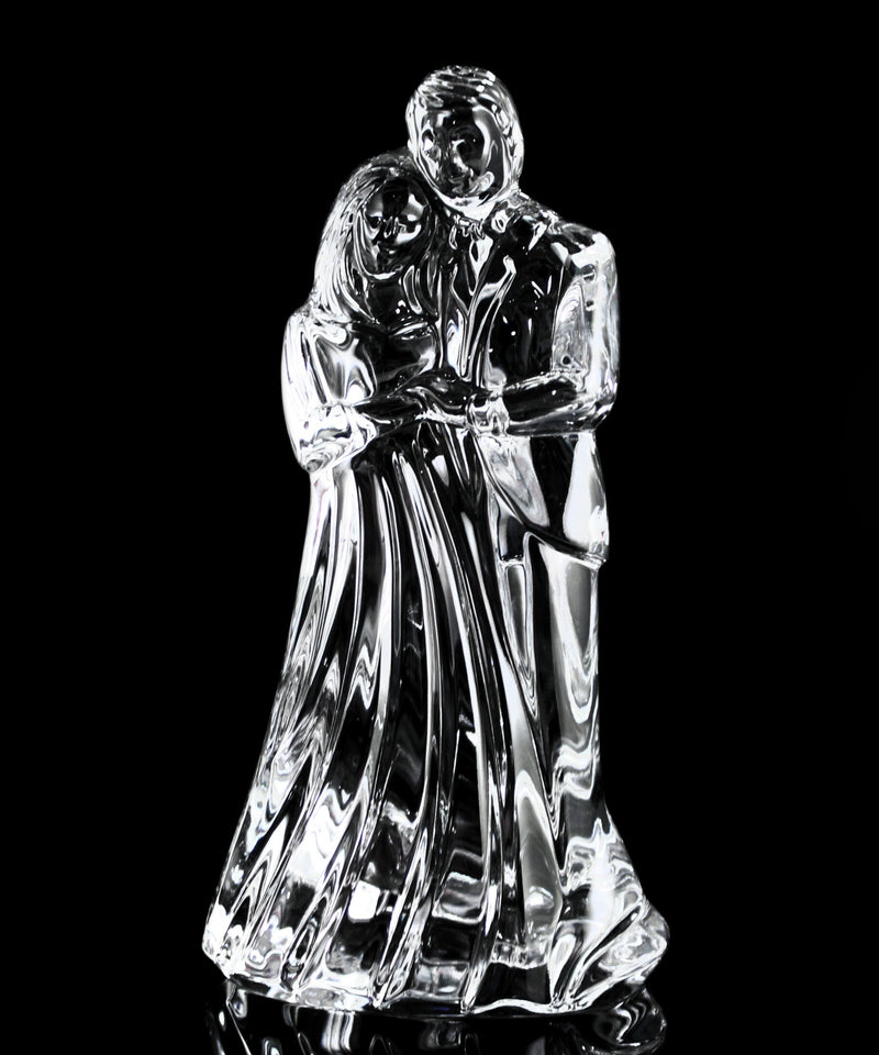 Waterford Crystal: Figurines Bride and Groom, 7.25"