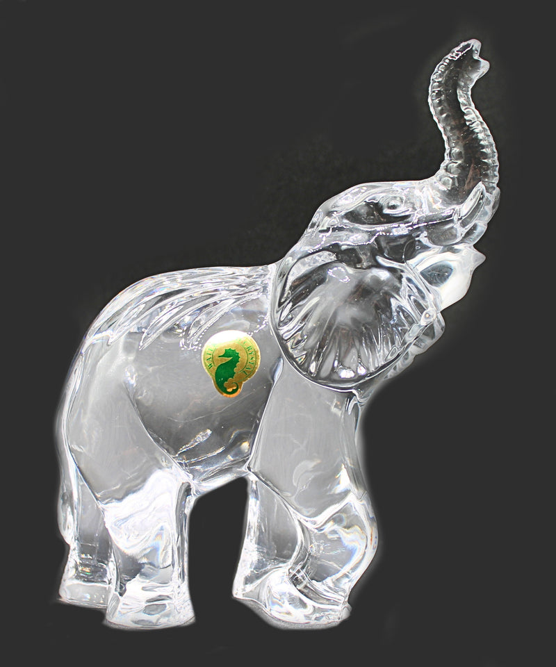 Waterford Crystal: Figurines Elephant, 7"