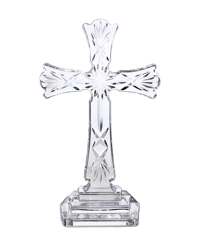 Waterford Crystal: Figurines Cross, 8"