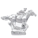 Waterford Crystal: Figurines Horse & Jockey, 8" | No Box