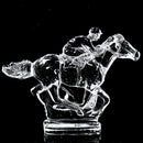 Waterford Crystal: Figurines Horse & Jockey, 8" | No Box