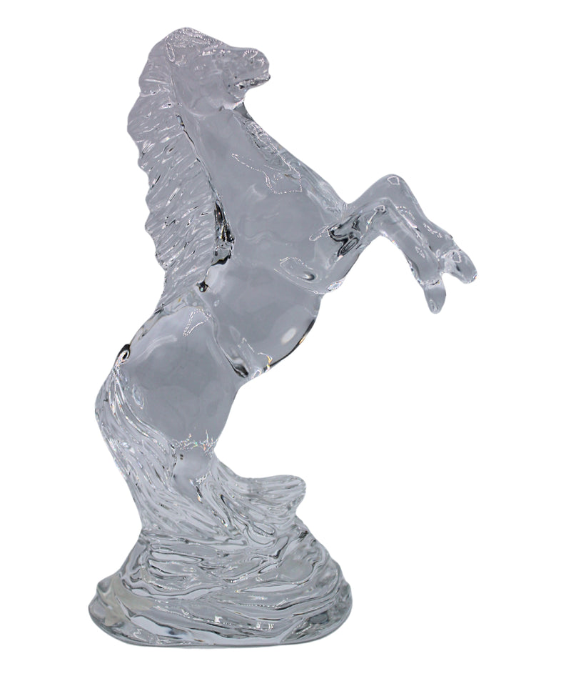 Waterford Crystal: Figurines Rearing Horse, 7"