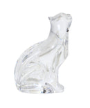 Waterford Crystal: Figurine - Cat Looking Up, 5"