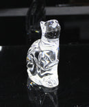 Waterford Crystal: Figurine - Cat Looking Up, 5"