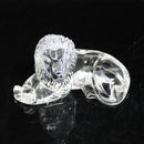 Waterford Crystal: Figurine - Male Lion with Paws Crossed, 5"