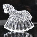 Waterford Crystal: Rocking Horse Figurine, 4.25"