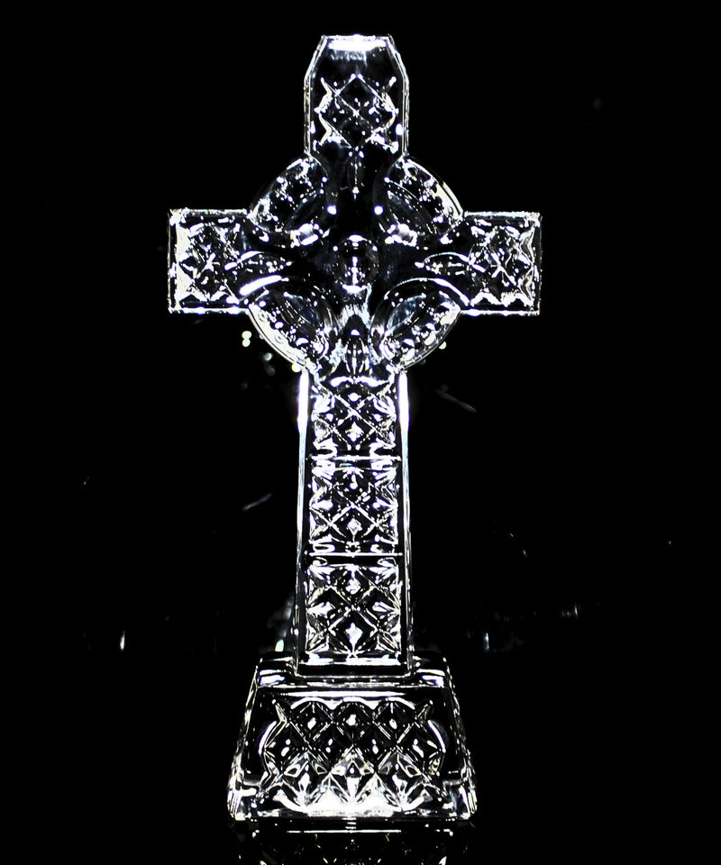 Waterford Crystal: Figurines Celtic Cross , 8"