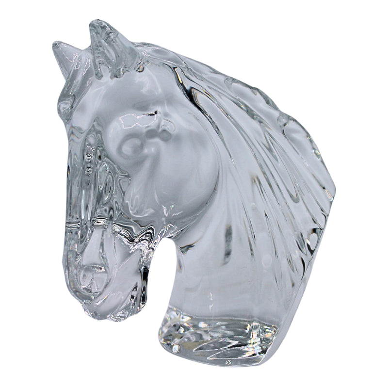 Waterford Crystal: Figurines Horse Head, 5.5"