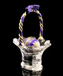 Waterford Crystal: Figurines Miniature Easter Basket with Egg, 3.5"