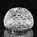 Waterford Crystal: Round Star Cut Paperweight, 3.3"