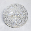 Waterford Crystal: Round Star Cut Paperweight, 3.3"