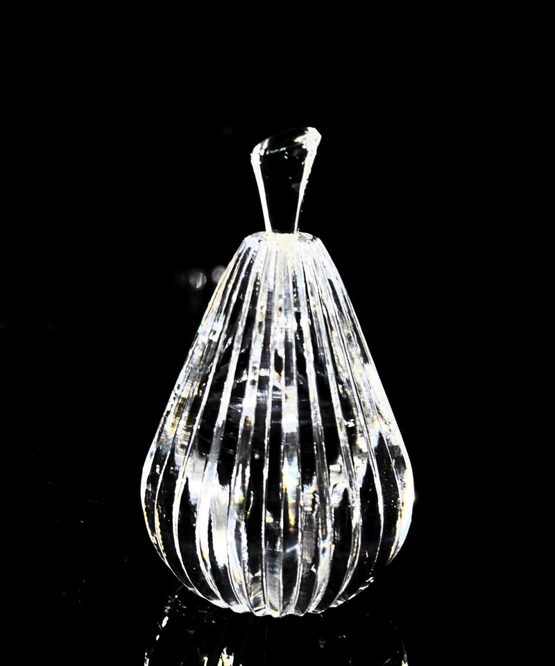 Waterford Crystal: Figurines Pear Paperweight, 4"