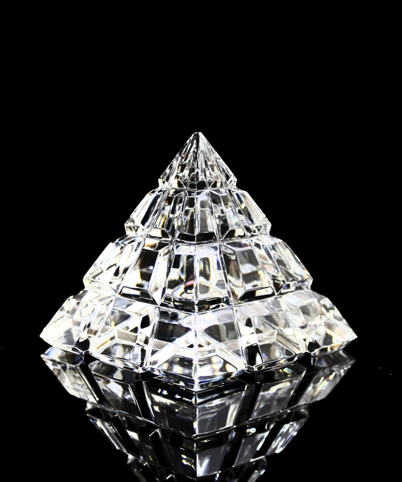 Waterford Crystal: Figurines Pyramid , 2.75"