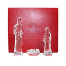 Waterford Crystal: Nativity Figurines Holy Family, 7.8" - Boxed Set of 3