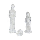 Waterford Crystal: Nativity Figurines Holy Family, 7.8" - Boxed Set of 3