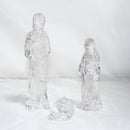 Waterford Crystal: Nativity Figurines Holy Family, 7.8" - Boxed Set of 3