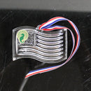 Waterford Crystal: Spirit of America Flag Christmas Ornament, 3"
