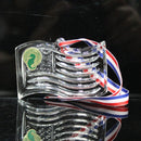 Waterford Crystal: Spirit of America Flag Christmas Ornament, 3"