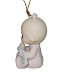 Precious Moments Ornament 15911, Baby's First Christmas- 1985 Girl