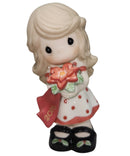 Precious Moments Figurine 161001, Wishing You a Beautiful Christmas- 2016