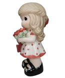 Precious Moments Figurine 161001, Wishing You a Beautiful Christmas- 2016