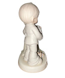Precious Moments Figurine 163805, Ten Years Heart to Heart