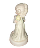 Precious Moments Figurine 163805, Ten Years Heart to Heart