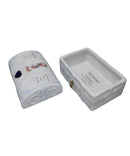 Precious Moments Trinket Box 165875, September Hopechest With Birthstone