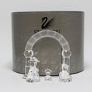 Swarovski Figurine: 166160 Nativity Holy Family with Arch
