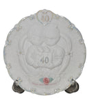 Precious Moments 166308, 40th Anniversary Plate