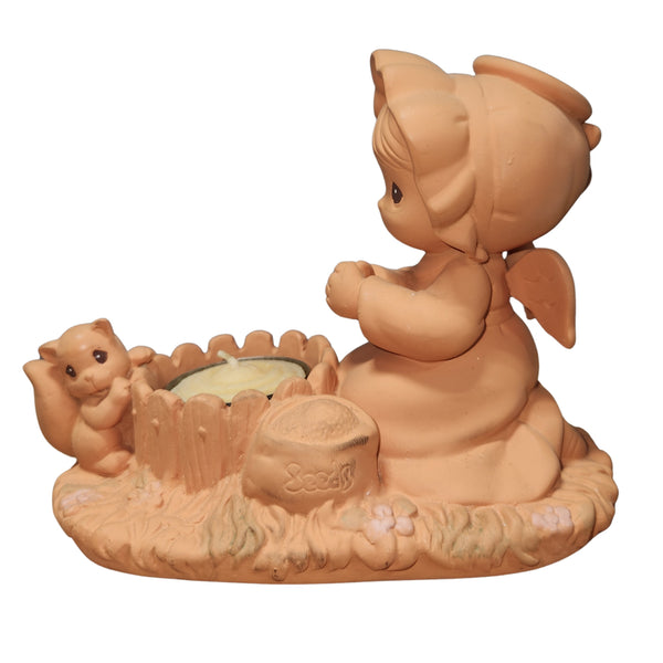 Precious Moments 169315, Gardening, Votive with Candle