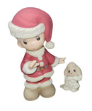 Precious Moments Figurine 169978, Boy in Santa's Clothing