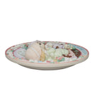 Precious Moments 170003, Two Girls Having Tea- Sculpted Plate