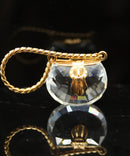 Swarovski Figurine: 171190 Gold Handbag