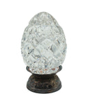 Waterford Crystal: Annual Egg Crystal Egg w/ Base-1992, 3.5"