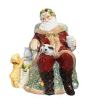 Waterford Crystal: 2002 Holiday Heirloom Cookie Jar - St. Nicholas, 12.5"