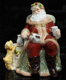 Waterford Crystal: 2002 Holiday Heirloom Cookie Jar - St. Nicholas, 12.5"