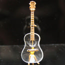 Swarovski Figurine: 173367 Gold Guitar