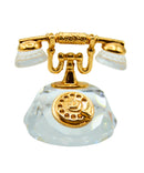 Swarovski Figurine: 180408 Gold Telephone