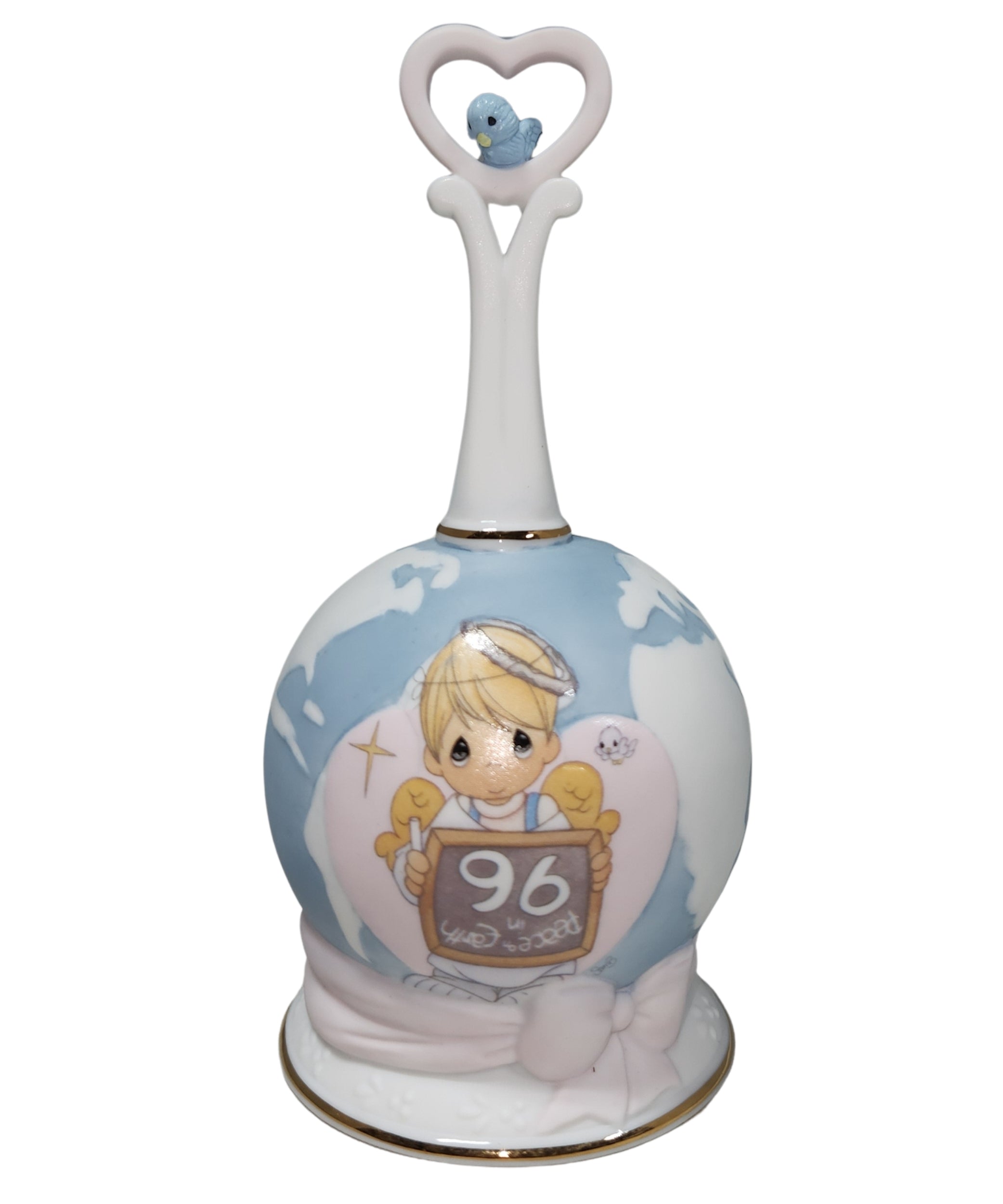 Precious Moments Bell 181307, Peace on Earth… Anyway- 1996