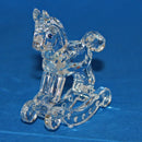 Swarovski Figurine: 183270 Rocking Horse