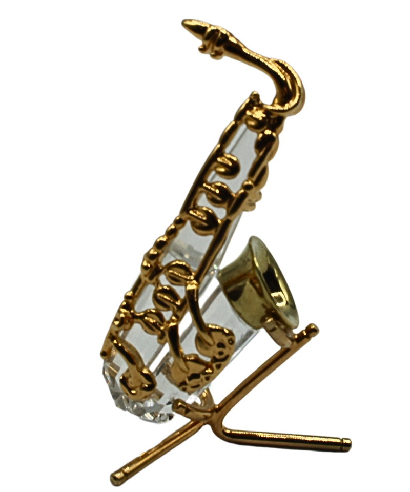 Swarovski Figurine: 183285 Saxophone