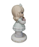 Precious Moments Figurine 183814S, The Most Precious Gift of All- Green Dress, Early Release